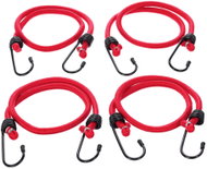 Sixtol Rubber Bungee Cords/Cargo Cord Basic 80, 80cm, 4pcs - Bungee Cord