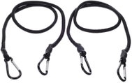 Sixtol Cargo Cord Carabiner Rubber Bungee Cords 100, 100 cm, 2 pcs - Bungee Cord
