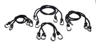 Sixtol Cargo Cord Set Premium 8, Rubber Bungee Cord Set, 8pcs - Bungee Cord