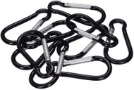 Sixtol Cargo Cord Carabiners for Tie-Down Straps/Bungee Cords, 10 pcs, Spare Part - Hooks