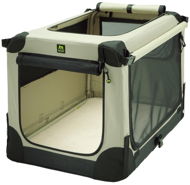 Maelson prepravka Soft Kennel čierno-béžová 72 × 51 × 51 cm M - Prepravka pre psa