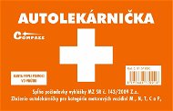 Autolekárnička COMPASS Lekárnička I. plastová pre slovenský trh (expirácia 4 roky) - Autolékárnička