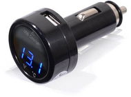 Compass MULTI - USB, voltmetr, teploměr - Nabíječka do auta