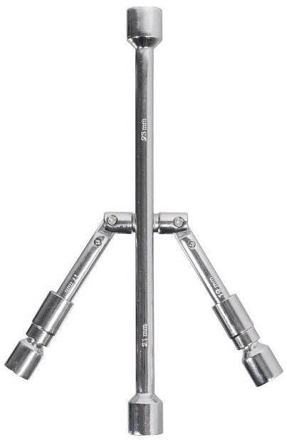 COMPASS kerékkulcs 17-19/21-23 mm TÜV, GS összecsukható