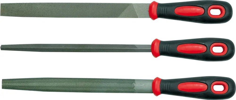 VOREL Lakatos reszelő készlet, 3 db, 200 mm