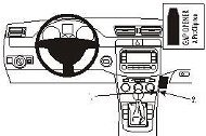 Brodit ProClip Montageplattform für Volkswagen Passat 05-14 / CC 09-17 / Alltrack 12-15 - Handyhalterung