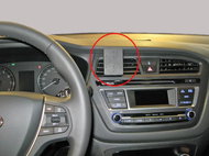 Brodit ProClip Mounting Bracket for Hyundai i20 2015-18 - Phone holder
