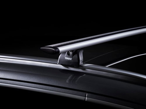 Thule Roof Rack - FORD Galaxy 5-dr MPV, 2010-2015 with Integrated Flush Railings - Roof Racks - Main image