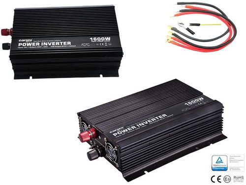 Space Měnič napětí z 24V na 230V, trvalé zatížení 1600W - Měnič napětí - Hlavní obrázek