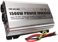 Voltage Converter 24V/230V 1500W, Pure Sinusoidal - Voltage Inverter