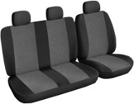 SIXTOL Renault Trafic II, 3 seats, 2014 onwards, grey-black - Car Seat Covers