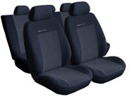 SIXTOL Volkswagen Polo IV, split, from 2001-2009, anthracite - Car Seat Covers