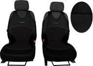 SIXTOL Active Sport Alcantara, set for two seats, black - Car Seat Covers