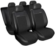 SIXTOL Citroen C3, 5-door, from 2002 to 2008, Eco leather + black alcantara - Car Seat Covers
