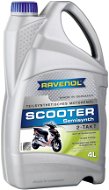RAVENOL SCOOTER 2-Takt Teilsynth.; 4 L - Motorový olej