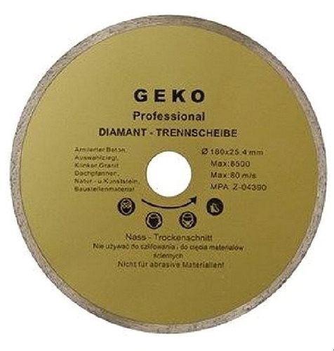GEKO Diamond cutting wheel, 180x22mm - Cutting Disc - Main image