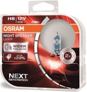 OSRAM H8 Night Breaker Laser Next Generation +150%, 2pcs - Car Bulb