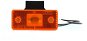 Pozičné svetlo W17D (101Z) bočné oranž. LED s držiakom - Svetlo na vozík