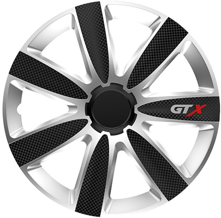 VERSACO GTX 16" CARBON dísztárcsa - fekete/ezüst