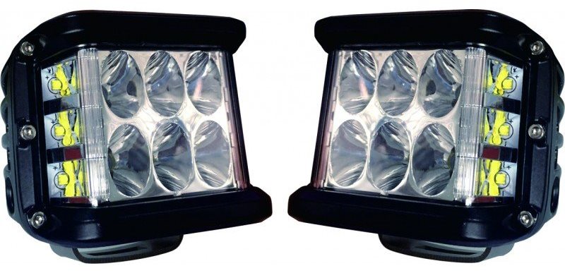 VAPOL LED munkalámpa szett, 2× 2800 lm, 6× LED, 2 db