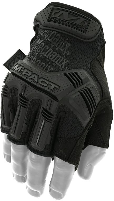Mechanix M-Pact, fekete, ujjatlan, M méret