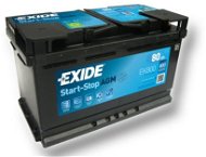 EXIDE START-STOP AGM 80Ah, 12V, EK800 - Car Battery