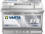 VARTA N70 Car Battery - 70Ah, 12V, EFB 570 500 076- UAMK In-Car Installation - Car Battery