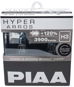 PIAA Hyper Arros 3900K H3 + 120% Increased Brightness, 2pcs - Car Bulb