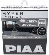 PIAA Hyper Arros 3900K HB3 + 120 % zvýšený jas, 2 ks - Autožiarovka