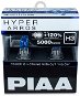PIAA Hyper Arros 5000K H3 + 120%. Bright White Light at a Temperature of 5000K, 2pcs - Car Bulb