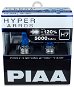 PIAA Hyper Arros 5000K H7 + 120% ragyogó fehér fény, 5000K színhőmérséklet, 2 db - Autóizzó