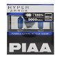PIAA Hyper Arros 5000K HB3/HB4 - + 120%. Bright White Light at a Temperature of 5000K, 2pcs - Car Bulb
