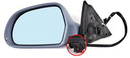 ACI 0327807 Rear-View Mirror for Audi A4 - Rearview Mirror