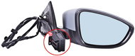 ACI 5849808 Rear View Mirror for VW SCIROCCO - Rearview Mirror