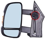 ACI 1651811 Rear-View Mirror for Citroen JUMPER, Fiat DUCATO, Peugeot BOXER - Rearview Mirror