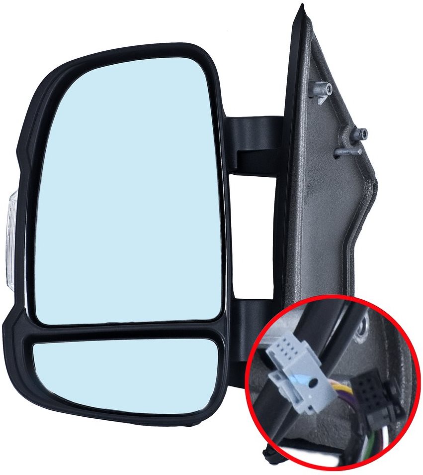 Peugeot boxer rear view outlet mirror