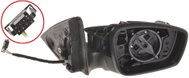 ACI 7629854Q Škoda Internal Part of Electrically Controlled and Heated Rear-View Mirror for Škoda FABIA III - Rearview Mirror
