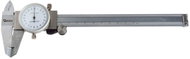 GEKO Metal sliding scale, 0-150mm x 0,02, with dial - Caliper
