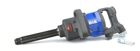 GEKO R&K Pneumatikus csavarozó, 1", 2450 Nm, 8 bar