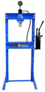 GEKO Hydraulic Press with Pressure Pauge, 20t, Two-stage Pump - Press