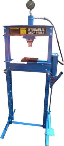 GEKO Hydraulic Press with Manometer and Foot Pump, 20t - Press - Main image