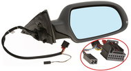 ACI 0307808 Rear View Mirror for Audi A4 - Rearview Mirror