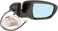 ACI 3391808 Rear-View Mirror for Nissan QASHQAI - Rearview Mirror