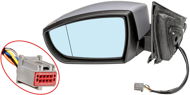 ACI 1869807 Rear-View Mirror for Ford GALAXY - Rearview Mirror