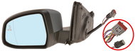 ACI 1882825 Rear View Mirror for Ford MONDEO - Rearview Mirror