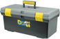 VOREL 20" Plastic Tool Box 2 Locks Gray Lid 50cm - Toolbox