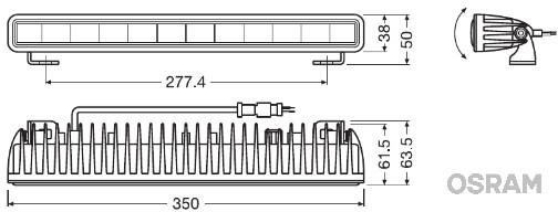OSRAM LEDDL106-SP LED fényszóró