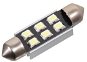 LED Car Bulb COMPASS SMD LED 12V suf. SV8.5 38mm White - LED autožárovka