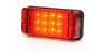 WAS Mlhové světlo W83D červené sklo (700kr) LED - Svetlo na vozík