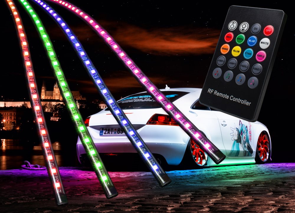 Escape6 Flexibilis LED neon szett + innovatív távirányító, sokszínű